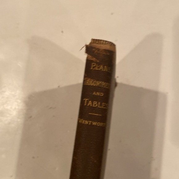 “Plane Trigonometry and Tables,” - Picture 3 of 5